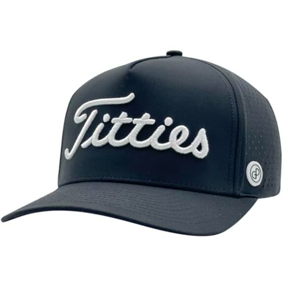 Performance Golf Hat Snapback Adjustable Strapback Breathable Laserholes Classic main image 8